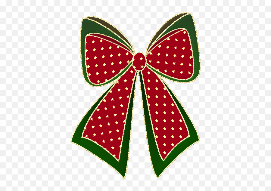 Christmas Bow Transparent Clipart - Moños De Navidad Dibujo Emoji,Christmas Bow Clipart