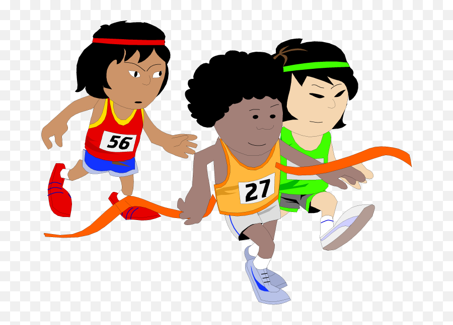 Download Children Running Clipart Png - Kids Running Clipart Png Emoji,Running Clipart
