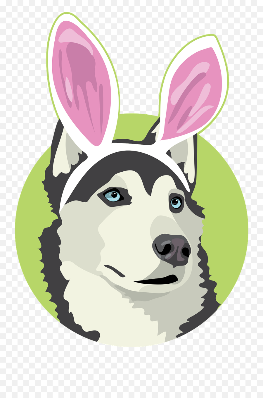 Easter Dog - Free Vector Graphic On Pixabay Free Clipart Easter Dog Emoji,Bunny Ears Clipart