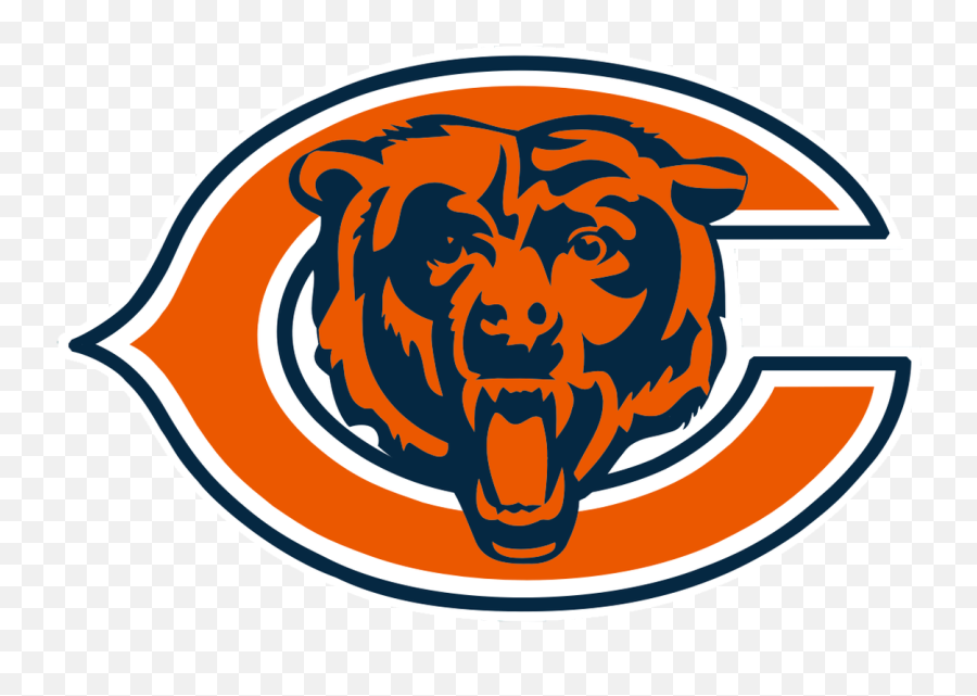 Logos And Uniforms Of The Chicago Bears Nfl American - Chicago Bears Logo Emoji,Virginia Tech Logo