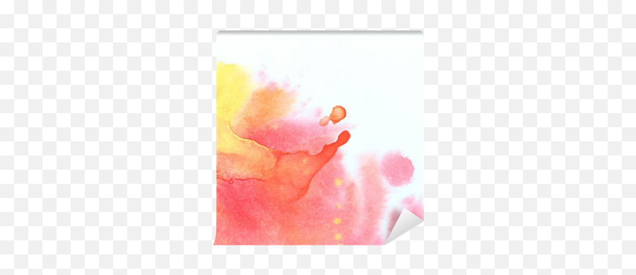 Watercolor Background Wall Mural - Color Gradient Emoji,Watercolor Background Png