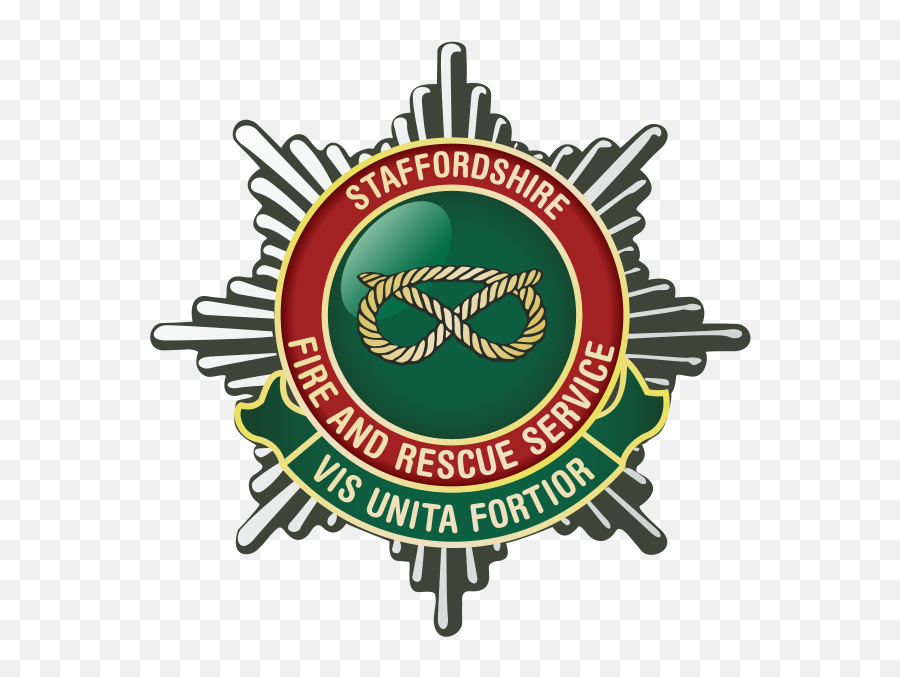 Staffordshire Fire And Rescue Service Emoji,Fire And Rescue Logo