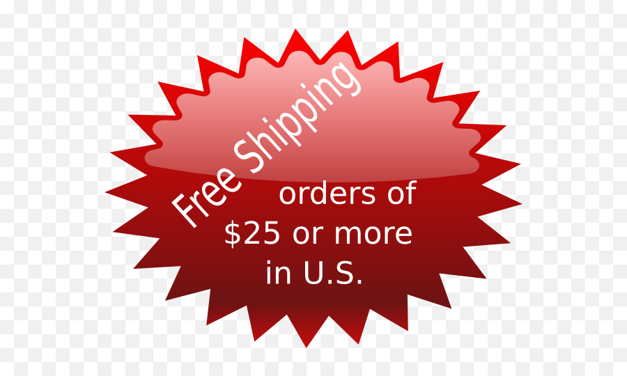Free Shipping Orders Clip Art At - Button Star Emoji,Free Shipping Png