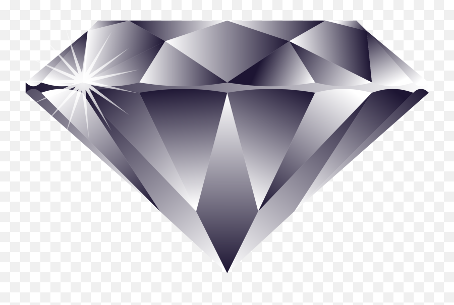 Diamond Download Transparent Png Image - Cartoon Transparent Background Diamond Emoji,Diamonds Transparent