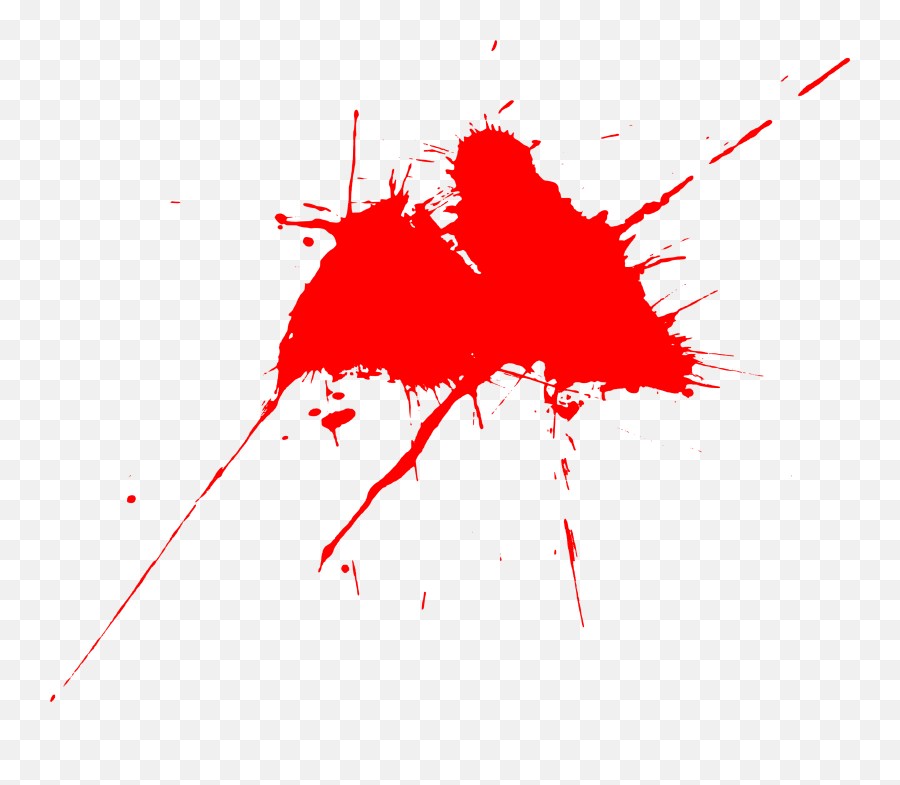 15 Red Paint Splatters Png Transparent Onlygfxcom - Dot Emoji,Red Paint Splatter Png