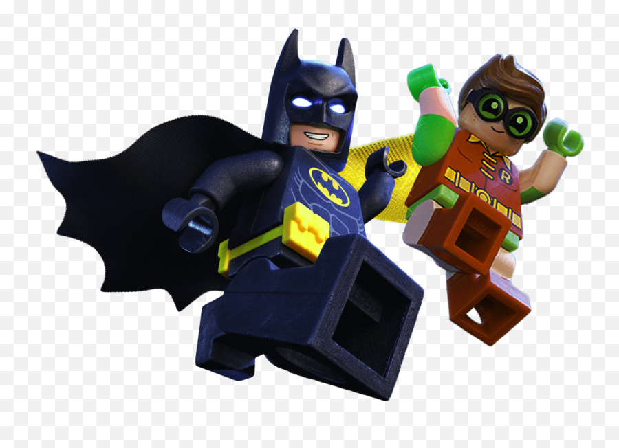 Batman Dan Robin Lego Png Image With No - Lego Batman And Robin Png Emoji,Robin Png