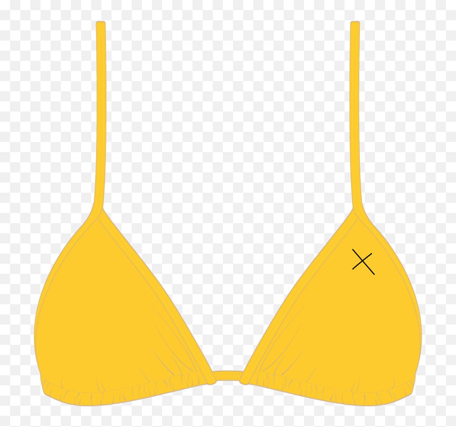 Download Hd Lily Yellow Bikini Top Ii - Boutinela Yellow Emoji,Bikini Png