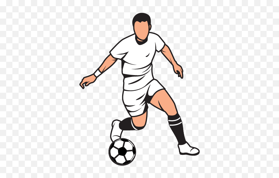 Football Player Clipart Png Png Image - Footballer Clipart Png Emoji,Football Player Clipart