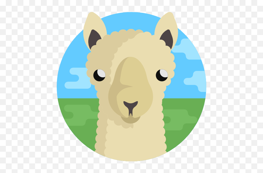 Llama - Free Animals Icons Emoji,Llamas Clipart
