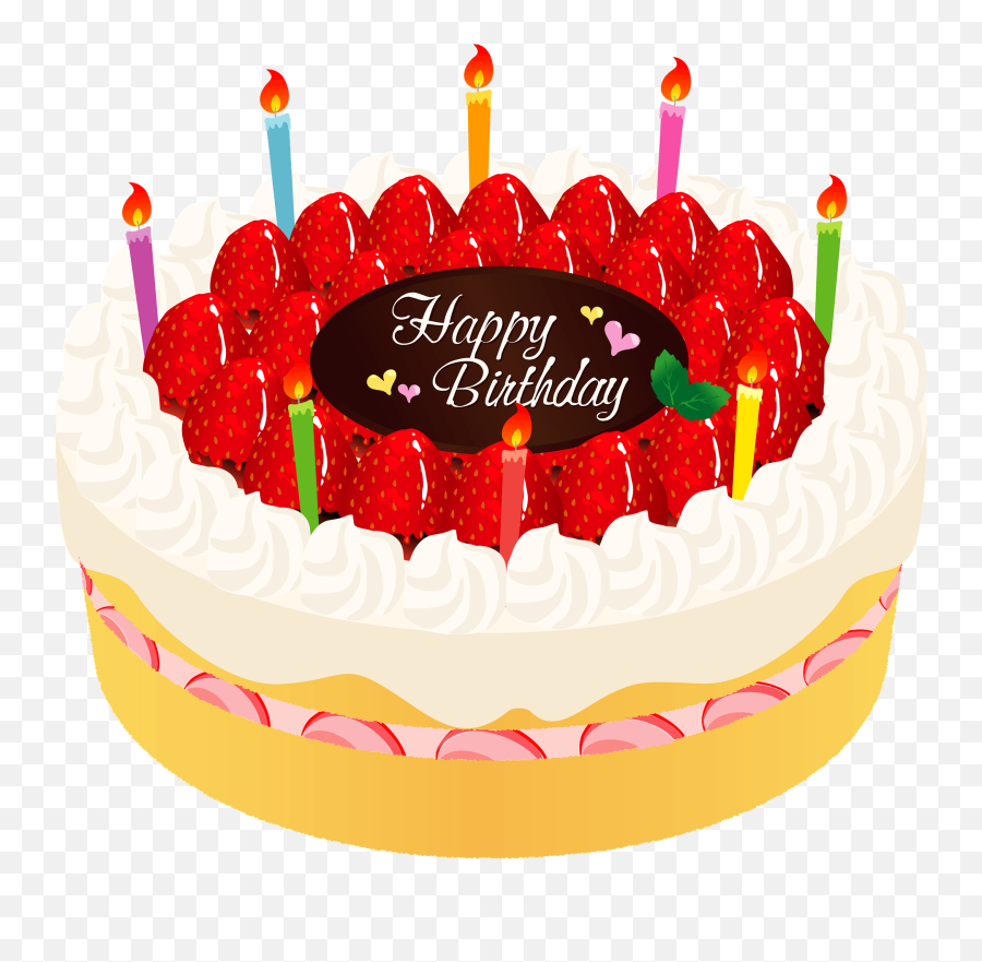 Birthday Cake Clipart - Happy Birthday Kake Emoji,Cake Clipart