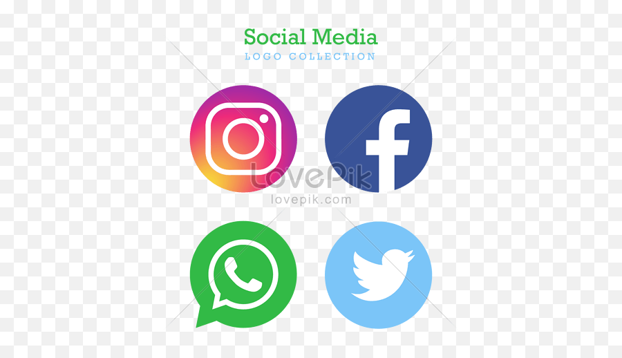 Set Of Social Media Icon Png Imagepicture Free Download - Social Media Emoji,Social Media Logo