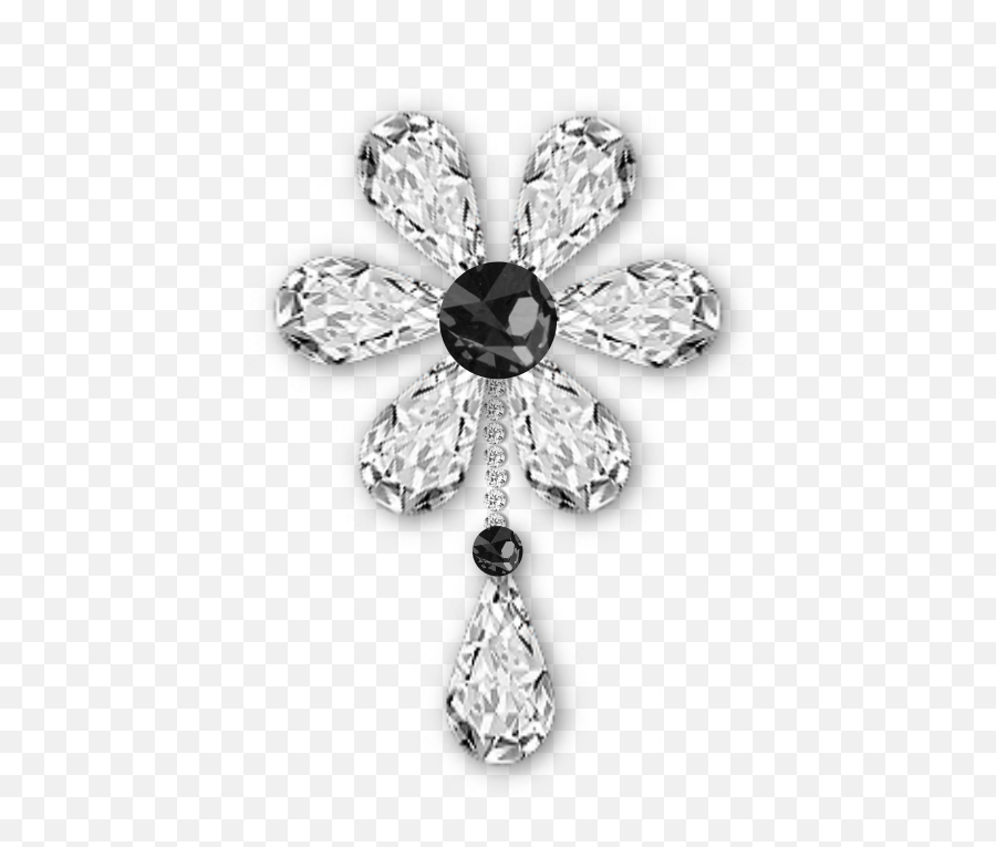 Pin By Catherine Thomas On Jewelry Flower - Diamond Flower Png Emoji,Jewelry Clipart