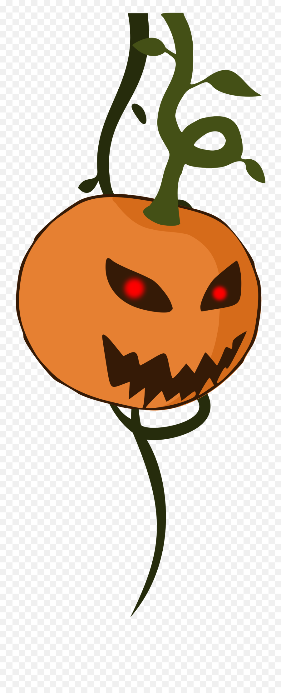 Jack O Lantern Cartoon - Clip Art Bay Calabazas Colgando Halloween Png Emoji,Lantern Clipart