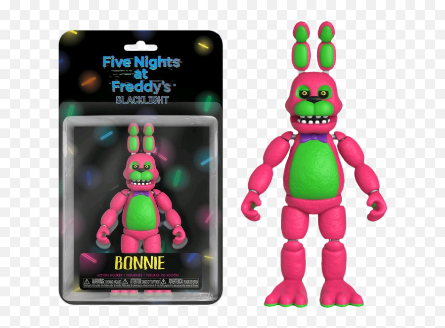 Fnaf Funko Blacklight Action Figure - Five Nights At Figures Emoji,Five Nights At Freddy's Logo
