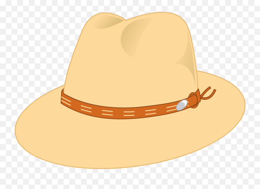 Fedora Clipart Red Cowboy Hat - Summer Hat Vector Png Summer Hat Clipart Png Emoji,Cowboy Hat Clipart