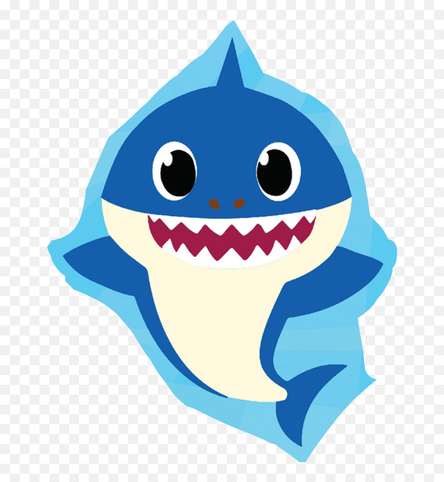 Happy Daddy Shark Png Transparent - Baby Shark Single Emoji,Shark Png