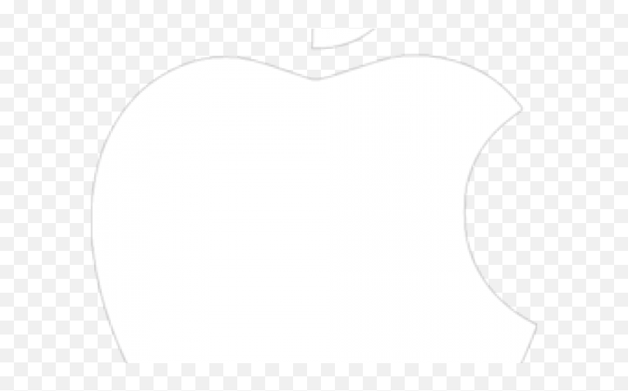 Transparent Background Apple Logo White - White Transparent Background Apple Logo Emoji,Apple Logo Png