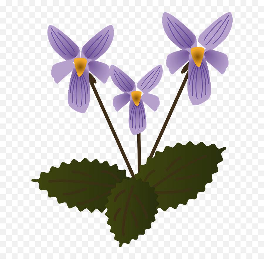 Violet Flower Clipart - Cartoon Afro Head Emoji,Violet Clipart