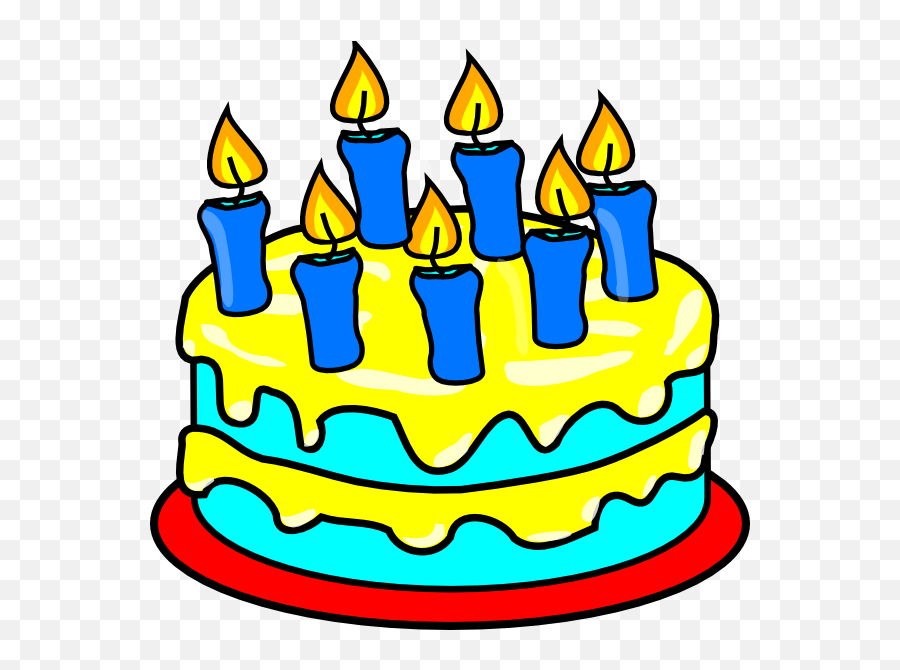Birthday Cake Clipart Danaspah Top - Birthday Cake For Boys Clipart Emoji,Cake Clipart