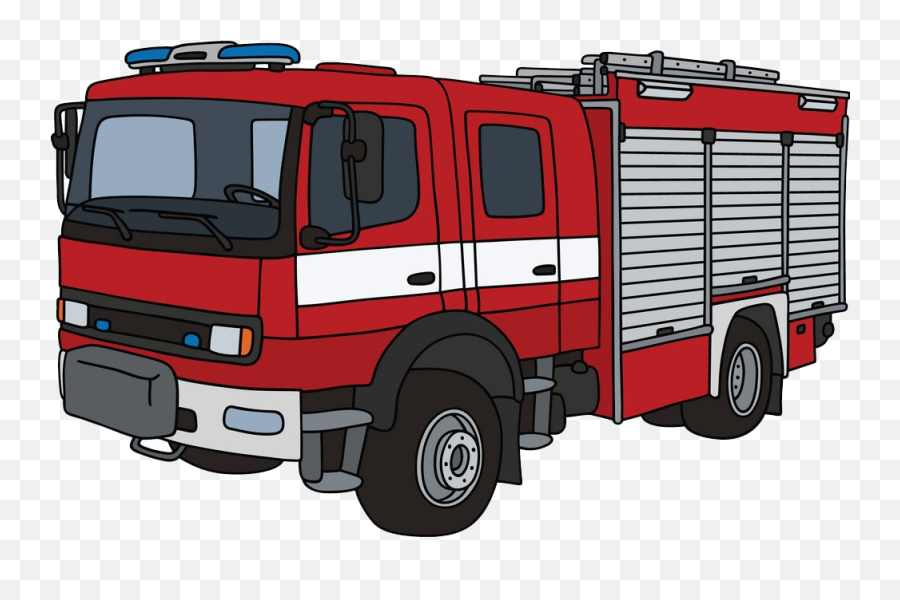 Fire Truck 2 Png Transparent - Clipart World Emoji,Fire Dept Clipart