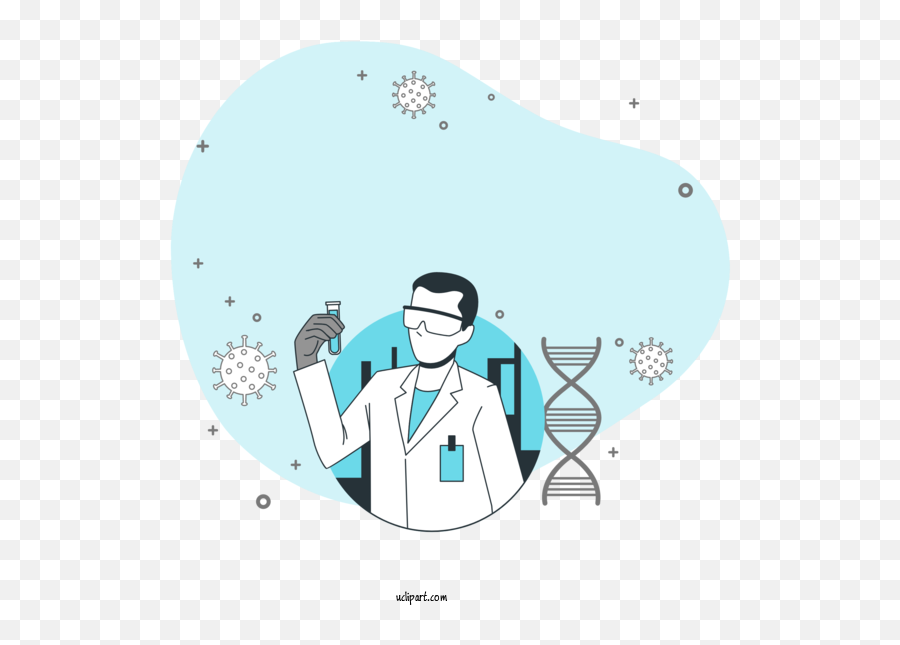 Medical Laboratory Research Science For Coronavirus Emoji,Free Medical Clipart
