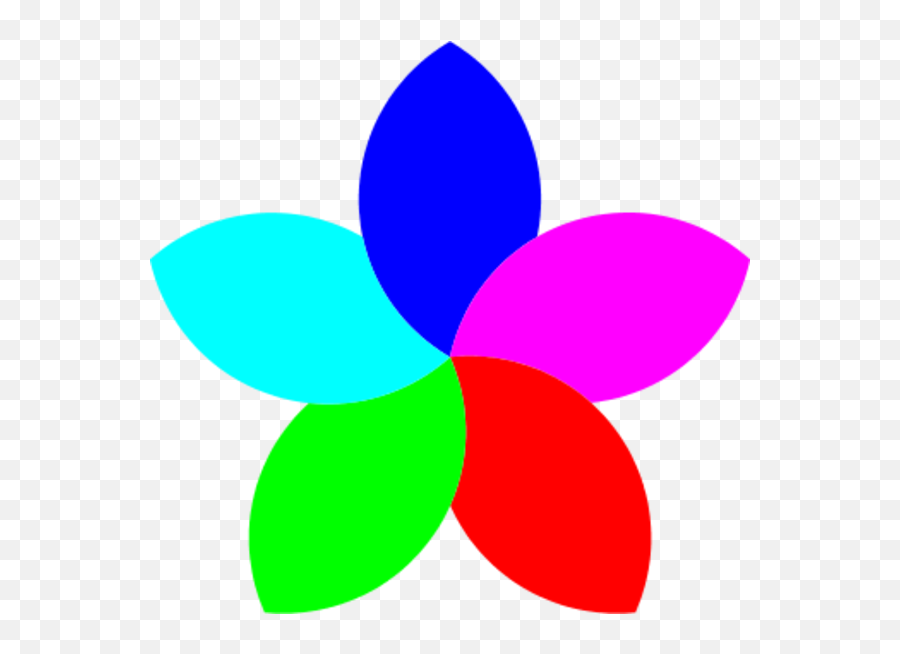5 Petal Flower Clipart - Football Heart 6 Petal Flower Emoji,Flower Petals Clipart