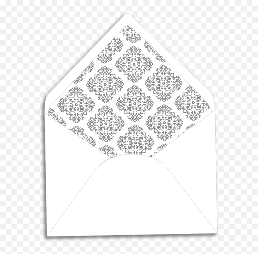Envelope Liners - Printed Put It On Paper Stationery Emoji,White Envelope Png
