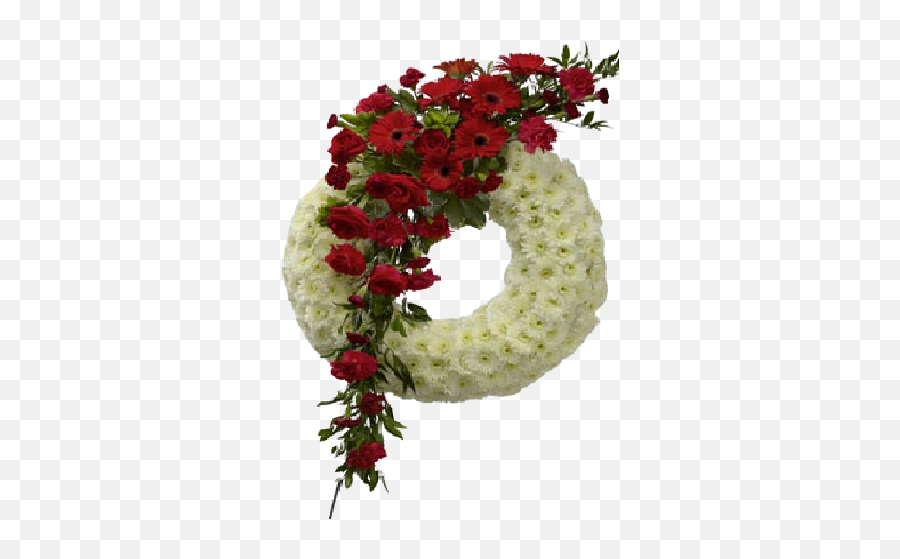 Cheap Funeral Wreaths Memorial Wreath Of Flowers For Emoji,Flower Wreath Png