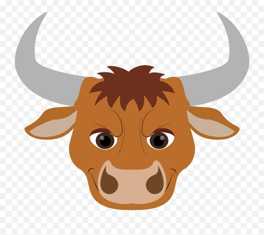 Bull Face Clipart Emoji,Bull Clipart