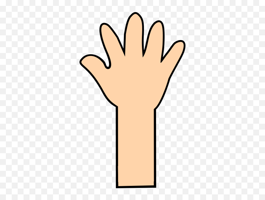 Peach Long Arm Clip Art At Clkercom - Vector Clip Art Long Arm Clip Art Emoji,Arm Png