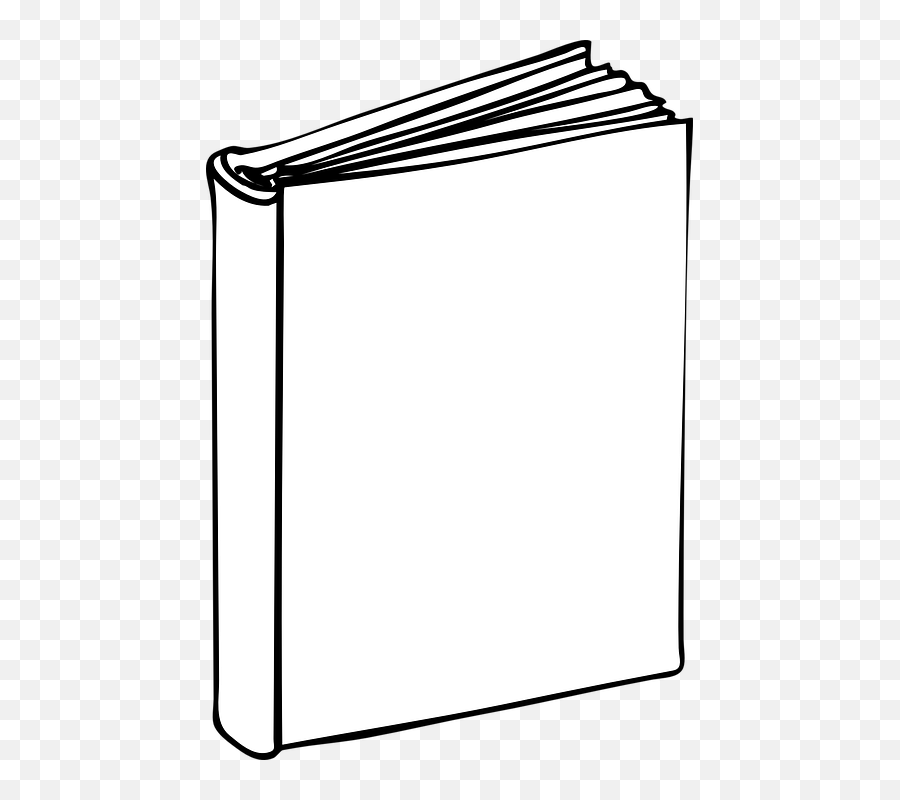 Blank Book Clip Art - Blank Book Cover Clipart Emoji,Book Clipart