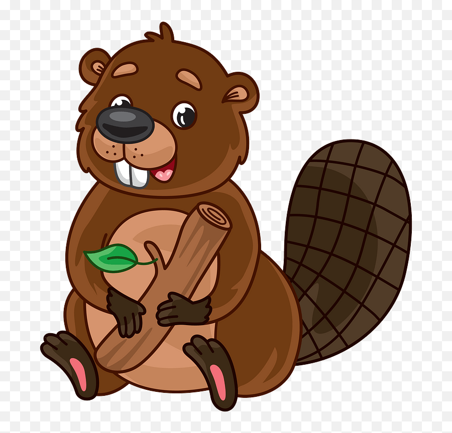 Beaver Clipart - Beaver Clipart Png Emoji,Beaver Clipart