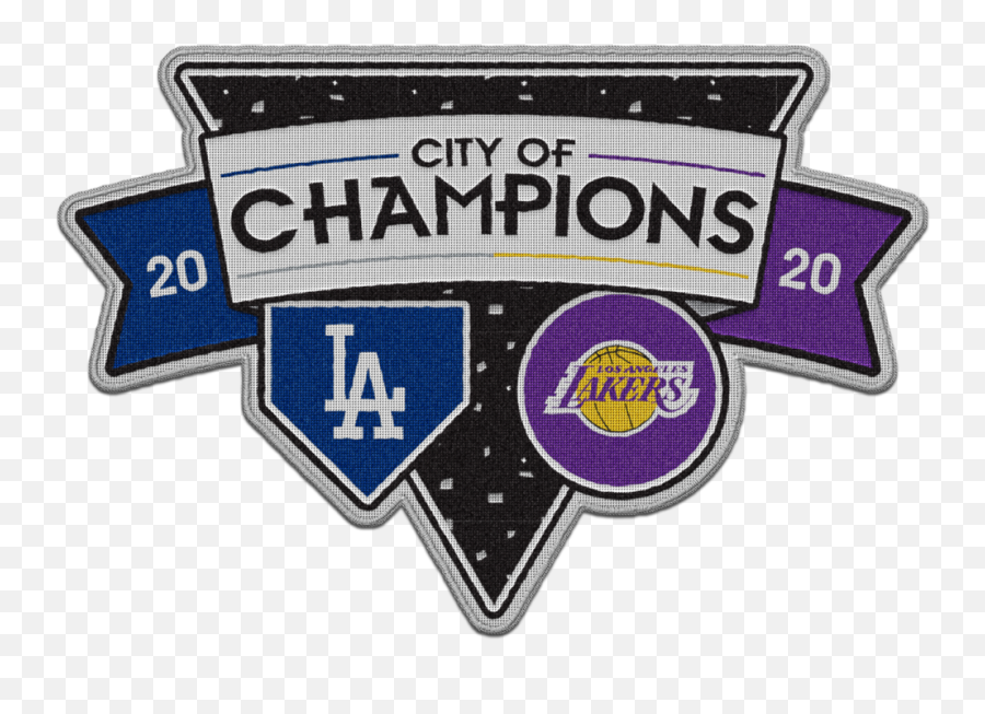 Los Angeles Dodgers X Lakers 2020 City - City Of Champions Dodgers Lakers Emoji,Los Angeles Dodgers Logo