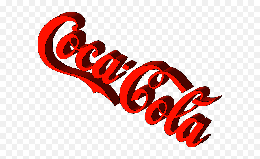 Coca Cola Logo - Png Image Coca Cola Logo 3d Emoji,Coca Cola Logo