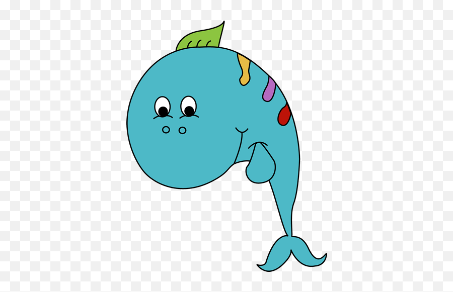 Colorful Fish Clip Art - Fish My Cute Graphics Emoji,Fish Clipart