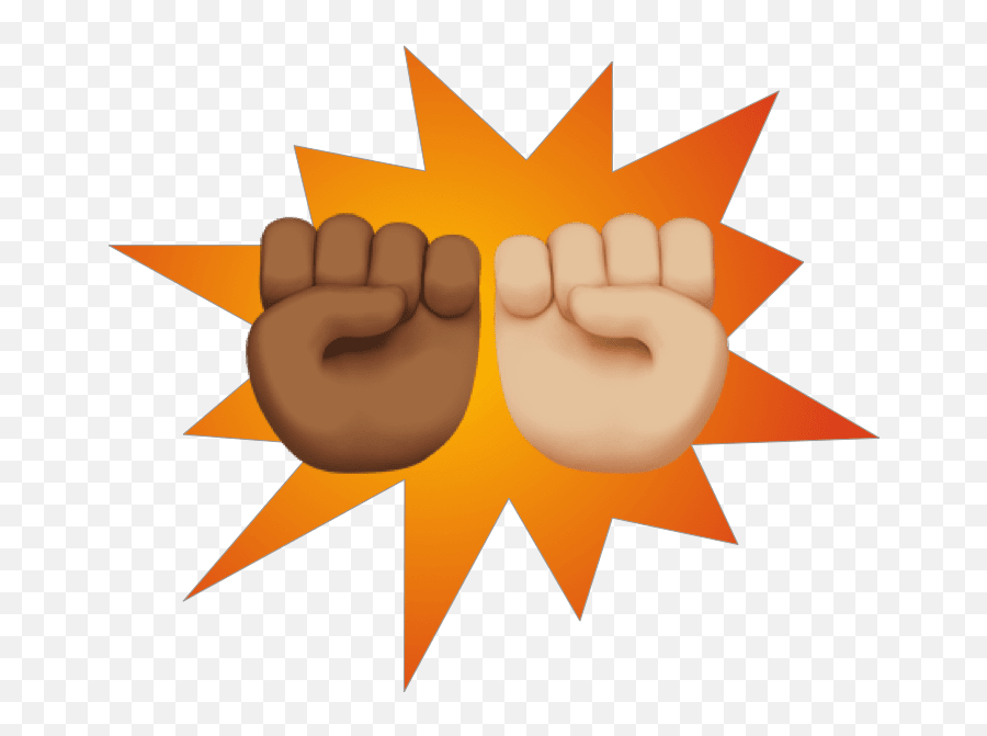 The Thump - Fist Emoji,Fist Bump Clipart