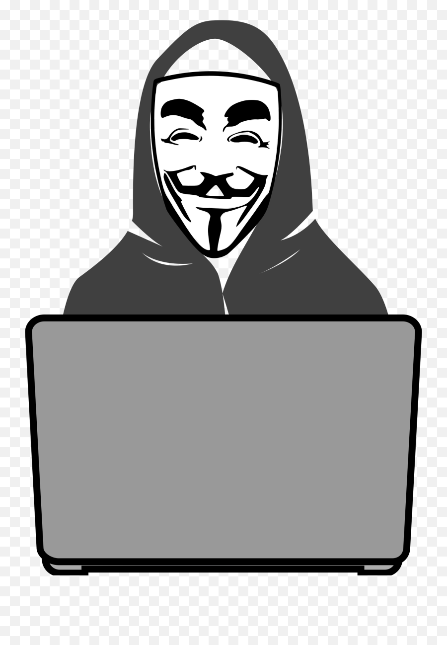 Security Hacker Computer Security Anonymous Computer - Anonymous Png Emoji,Security Clipart