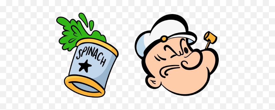 Popeye Sailor Man Cursor - Fictional Character Emoji,Popeyes Logo