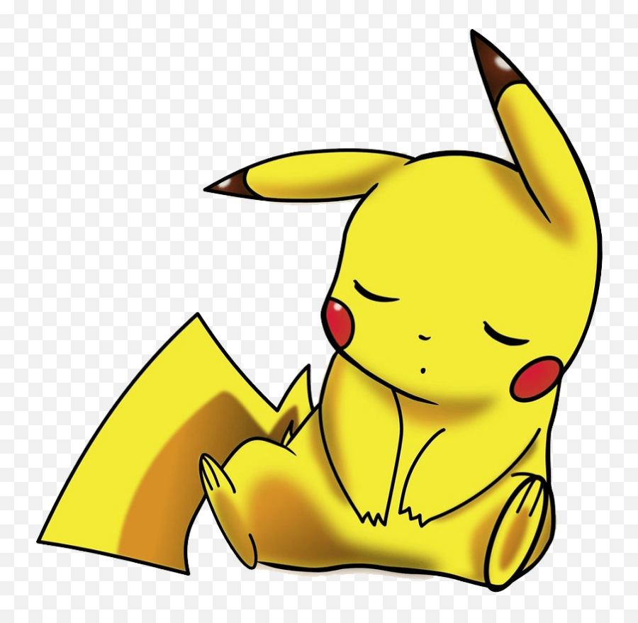 Sleeping Pikachu Clipart Transparent - Fondos De Pantalla De Pikachu Hd Emoji,Sleeping Clipart