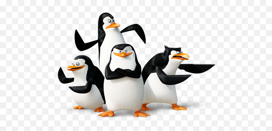 Download Free Png Background - Penguinsmadagascartransparent Penguin Of Dreamworks Madagascar Emoji,Penguin Transparent Background