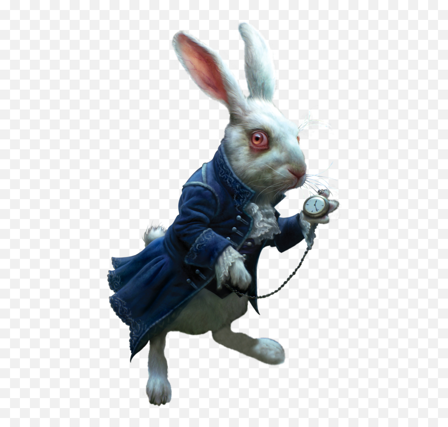 Alice In Wonderland White Rabbit Png - Alice In Wonderland Rabbit Emoji,White Rabbit Png