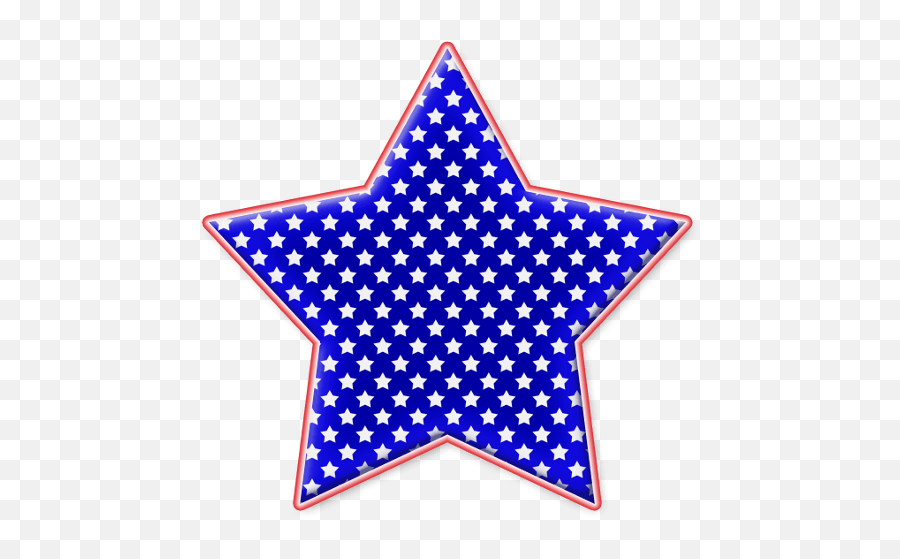 Red And White Star Logo - Red White And Blue Stars Clipart Free Emoji,White Star Clipart