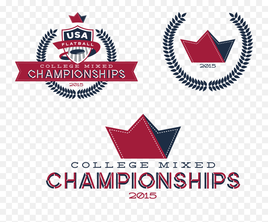 College Mixed Championships Logos Unveiled - Usa Flatball Language Emoji,Usaf Logo