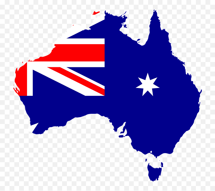 Geography Australia Map - Free Vector Graphic On Pixabay Emoji,Un Logo Map