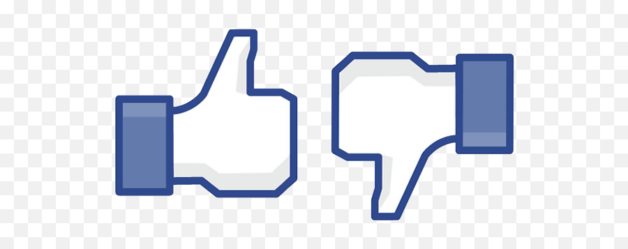 Facebook Like Dislike Clipart - Like And Dislike Transparent Background Emoji,Like Png