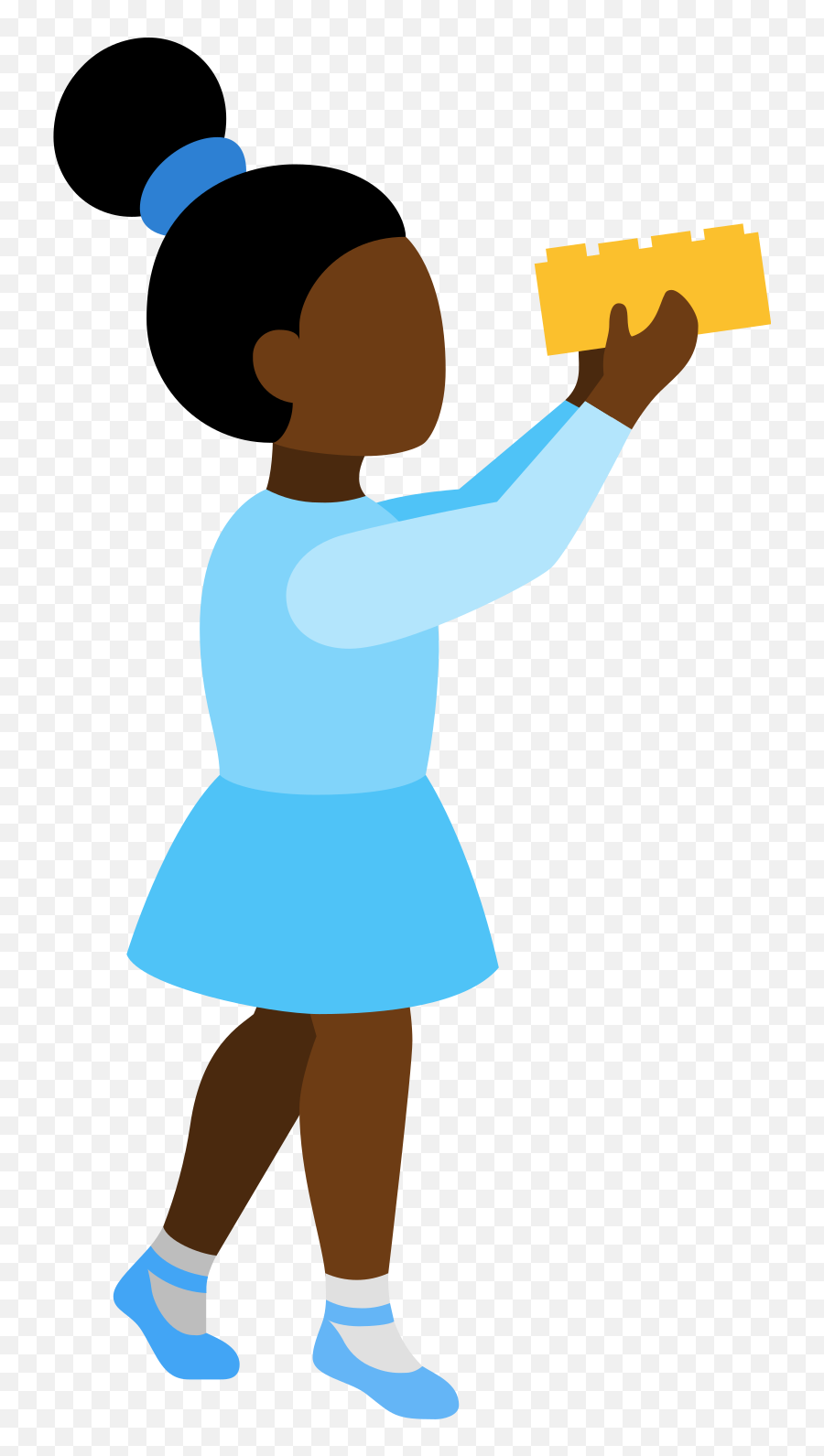 Back View Of A Girl Clipart Illustrations U0026 Images In Png Emoji,African American Girl Clipart