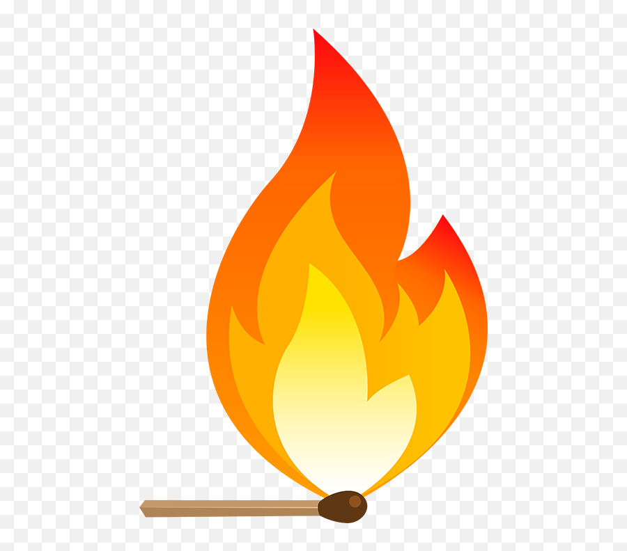Graphic Of Match With Fire - Match 500x711 Png Clipart Emoji,Match Clipart
