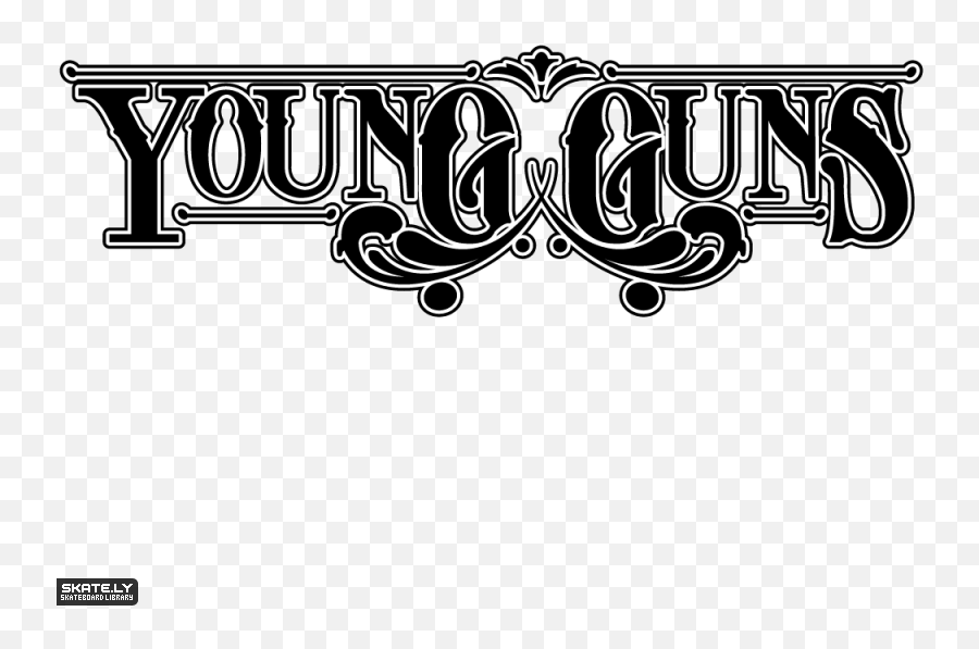 Download Hd Young Gun Logo - Young Guns Png Emoji,Gun Logo
