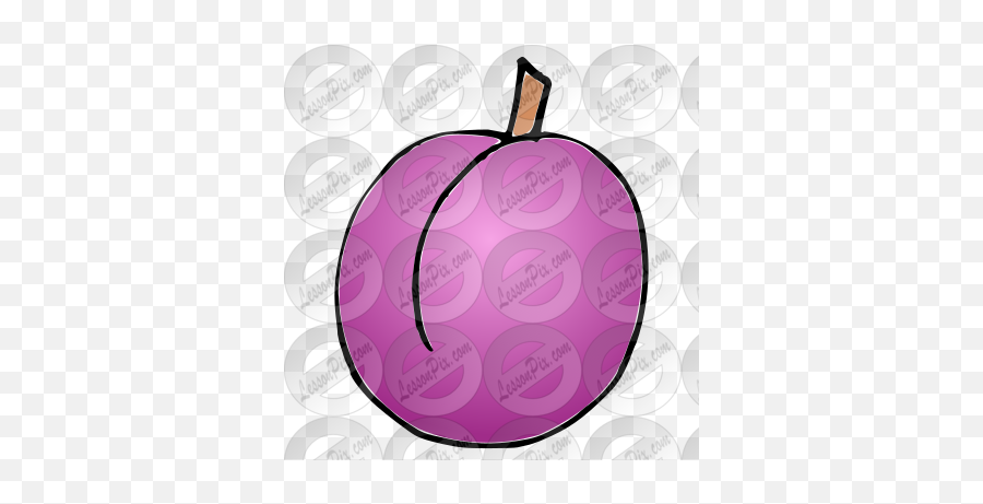 Plum Picture For Classroom Therapy Use - Great Plum Clipart Emoji,Passion Clipart
