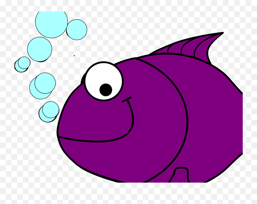 Purple Fish Svg Vector Purple Fish Clip Art - Svg Clipart Emoji,Colorful Fish Clipart